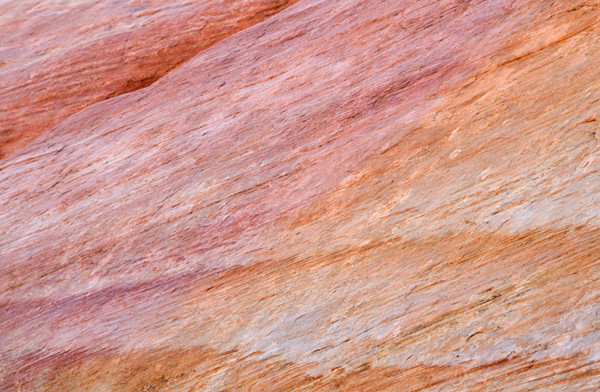 Pink and Peach rock wall, Valley of Fire - ABSTRACTS IN NATURE