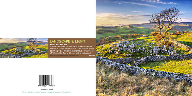 Ref Winskill Stones, Langliffe - Yorkshire Greetings Cards