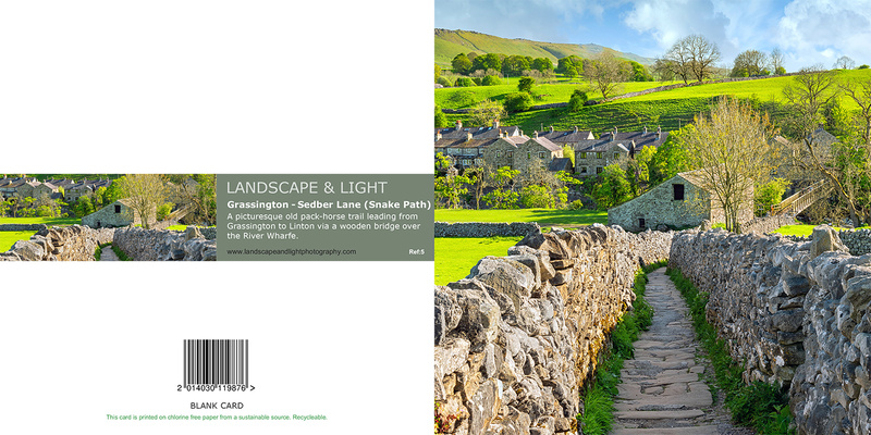 Ref 5 Sedber Lane, Grassington - Yorkshire Greetings Cards