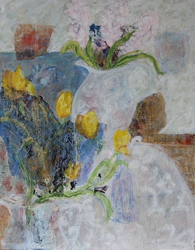 Yellow Tulips - GREETING CARDS FOR SALE
