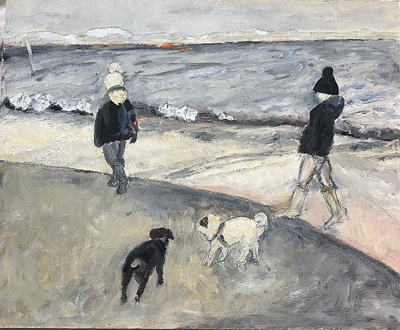 Out with the dogs - Paint the World a Beautiful Place
