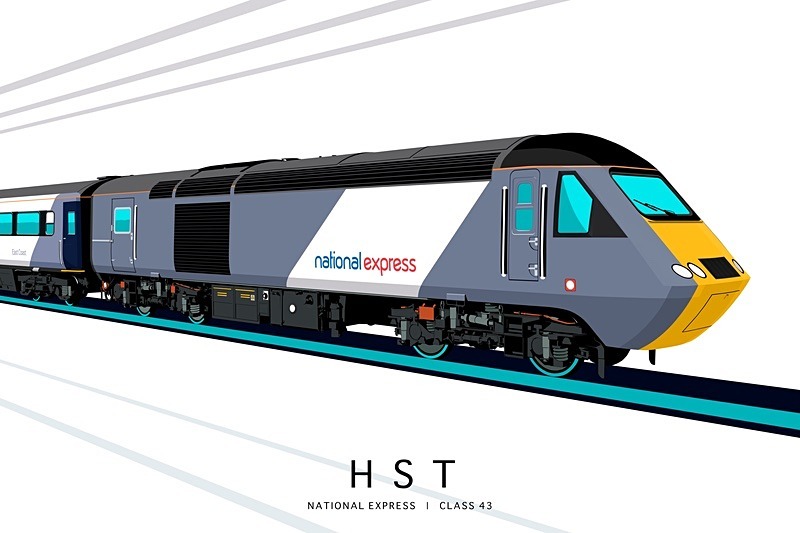NATIONAL EXPRESS | CLASS 43 - Class 43 / Class 255 Art Prints