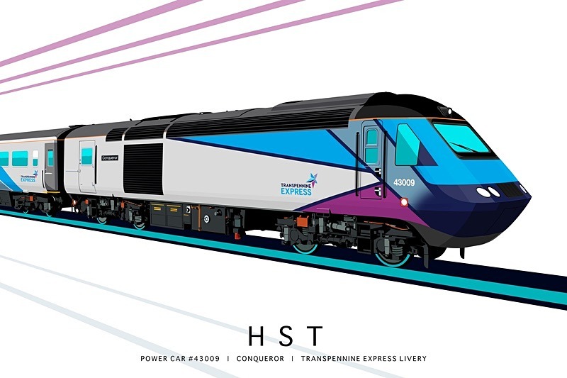 HST POWER CAR #43009 | TRANSPENNINE EXPRESS (LIMITED EDITION 1 of 25) - FICTIONAL HST LIVERIES