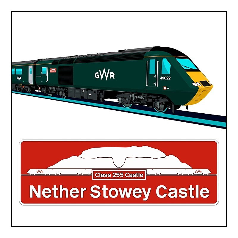 GWR Castle Class HST 43022 - Castle HST's