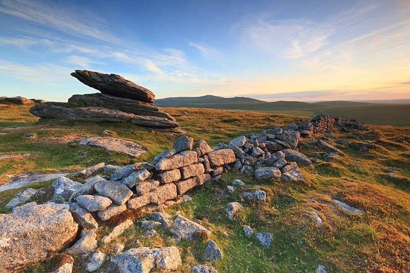 Irishman's Wall - Dartmoor Landscapes Prints