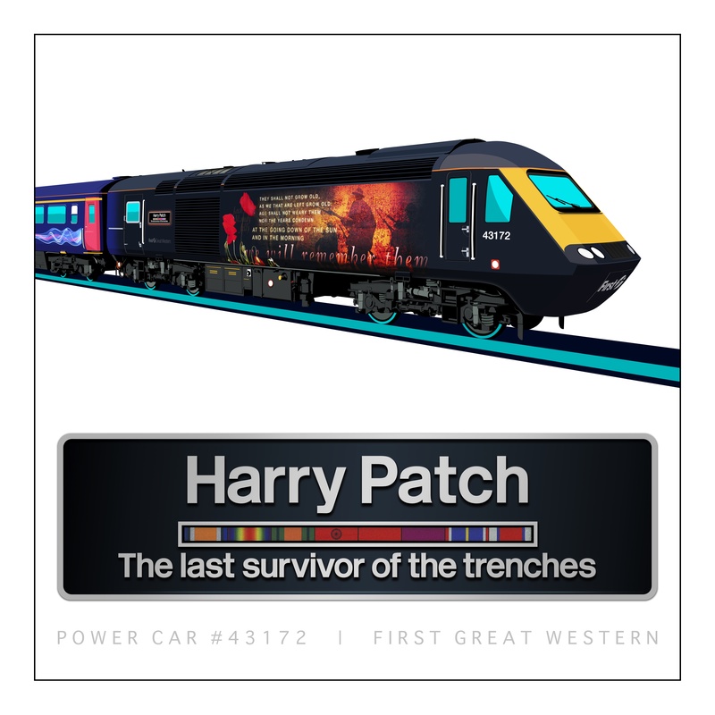 HST POWER CAR #43172 | HARRY PATCH (LIMITED EDITION) - Limited Edition Prints