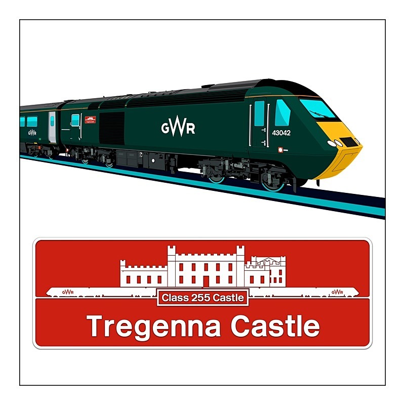 GWR Castle Class HST 43042 - Castle HST's