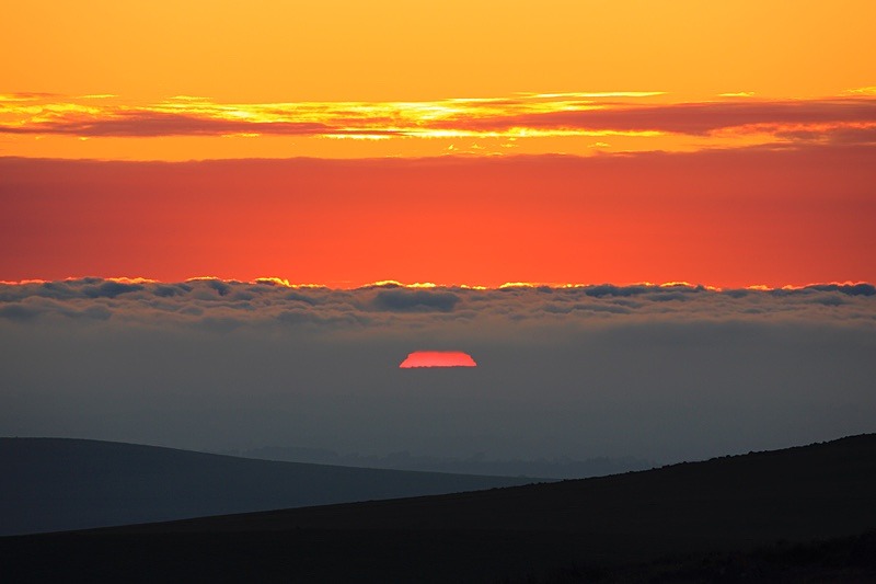 Great Mis Sunset - Dartmoor Landscapes Prints