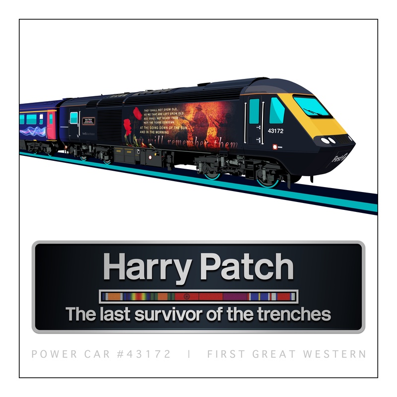 HST POWER CAR #43172 | HARRY PATCH (LIMITED EDITION) - Limited Edition Print Gallery