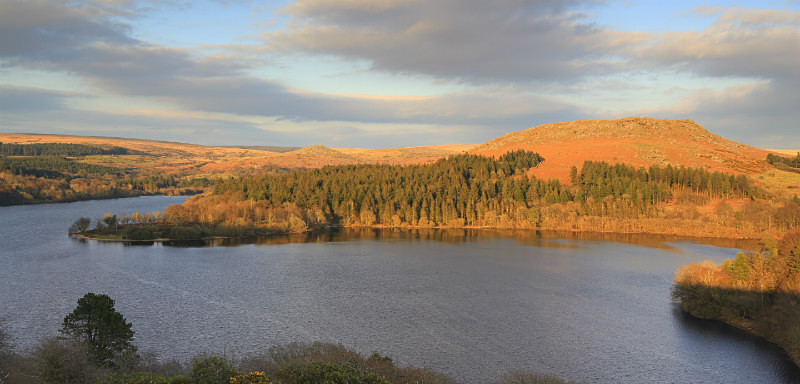 The Light of Burrator - Dartmoor Landscapes Prints