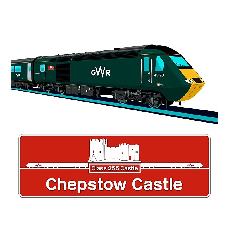 GWR Castle Class HST 43170 - Castle HST's