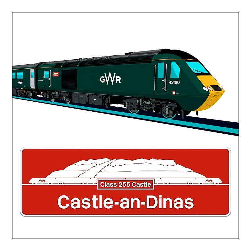 GWR Castle Class HST 43160 - Castle HST's