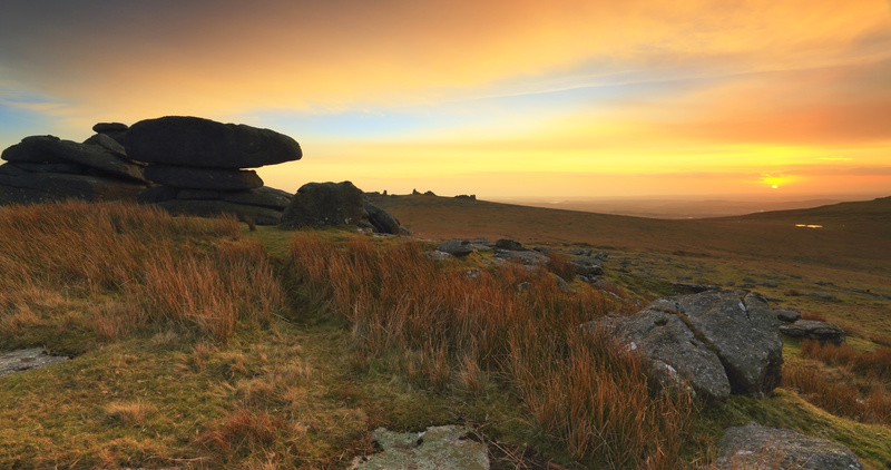 Roos Tor Sunset