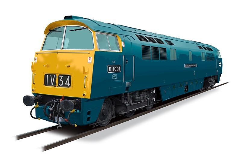 British Rail Class 52 - D1001 Western Pathfinder - Photorealism