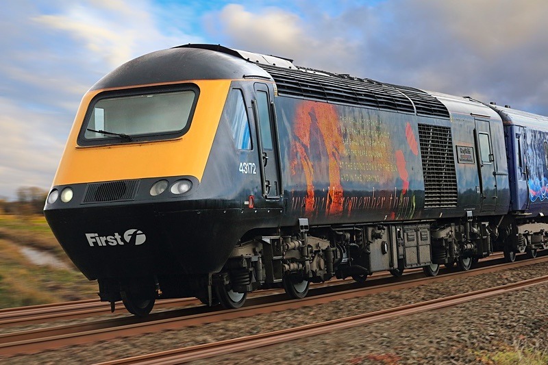 HST #43172 'Harry Patch' - GWR - Locos in Motion - Artwork Prints