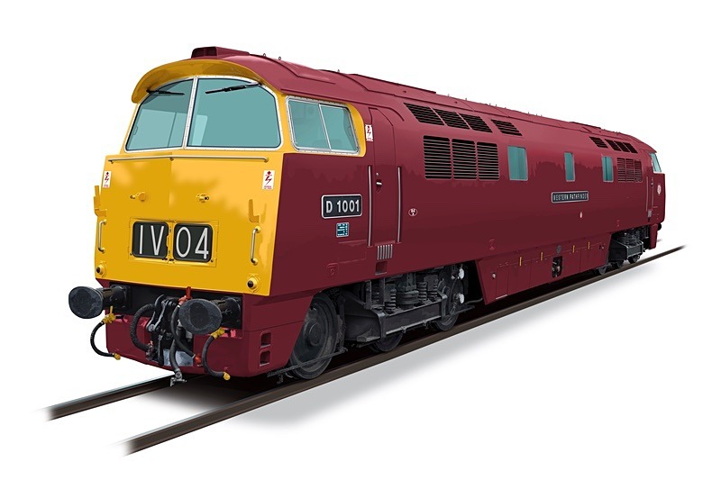 British Railways Class 52 - D1001 Western Pathfinder - Photorealism