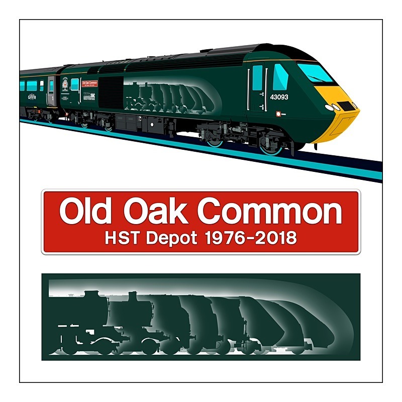 GWR HST POWER CAR 43093 (LIMITED EDITION) - Limited Edition Prints