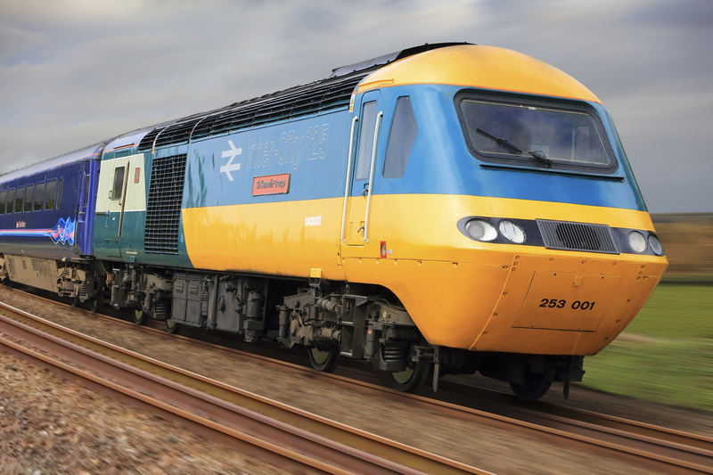 HST #43002 - BR Blue Livery - Locos in Motion - Artwork Prints
