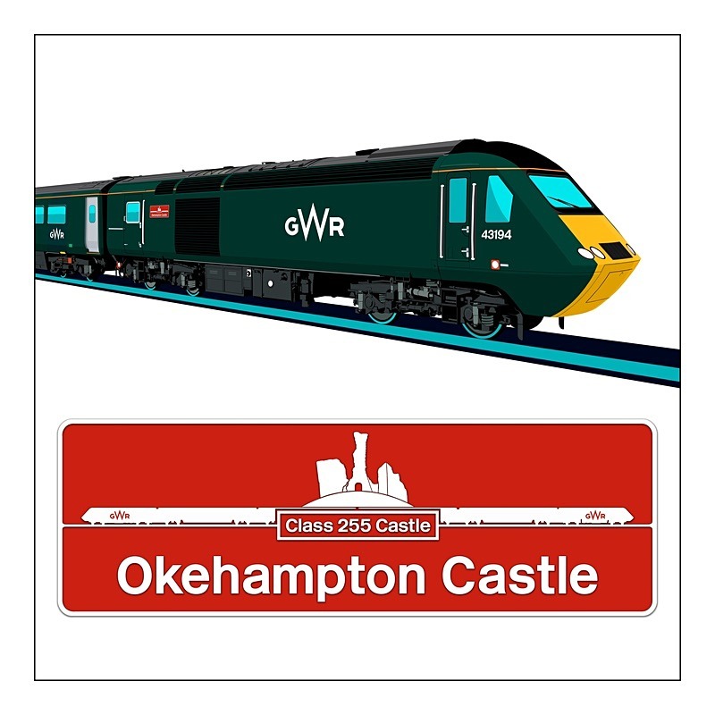 GWR Castle Class HST 43194 - Castle HST's