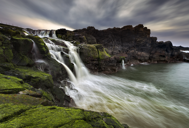 Dunseverick Coastal Falls - Co Antrim