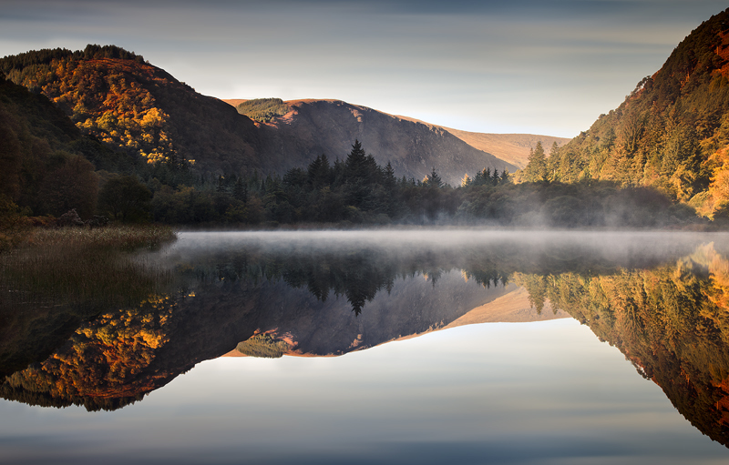 Mist On The Lower Lake - Co Wicklow