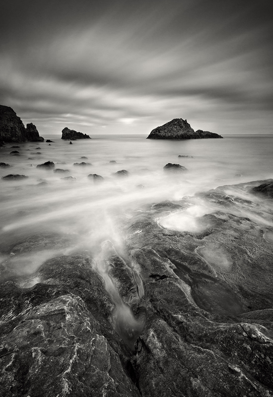 Murlough Bay - Black & White