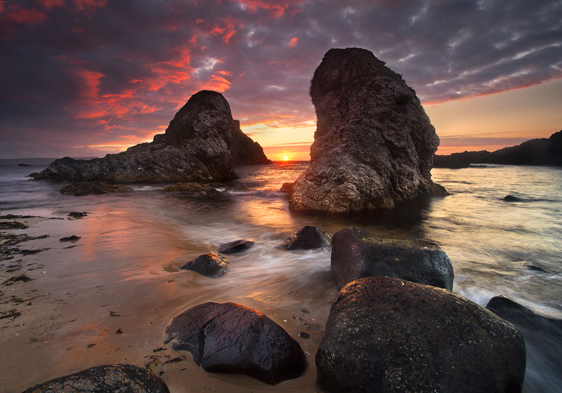 Between the Sea Stacks - Co Antrim