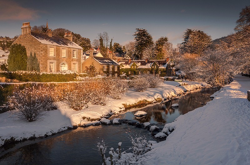 The Fairy Glen in Winter - Co Down