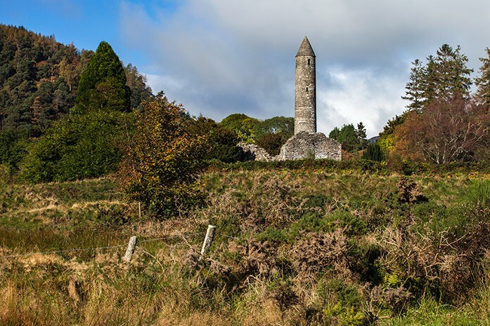 Glendalough Round Tower - Co Wicklow