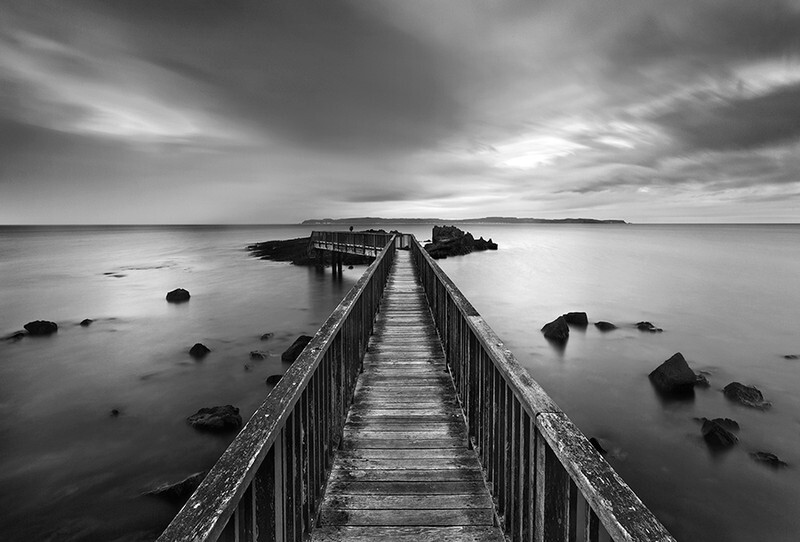 Pans Rock - Black & White