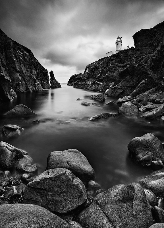 Fanad Lighthouse - Black & White
