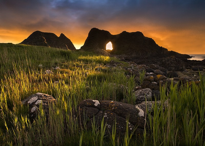 Ballintoy Coastal Arch - Co Antrim