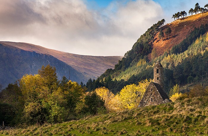 Glendalough Valley & Church - Co Wicklow