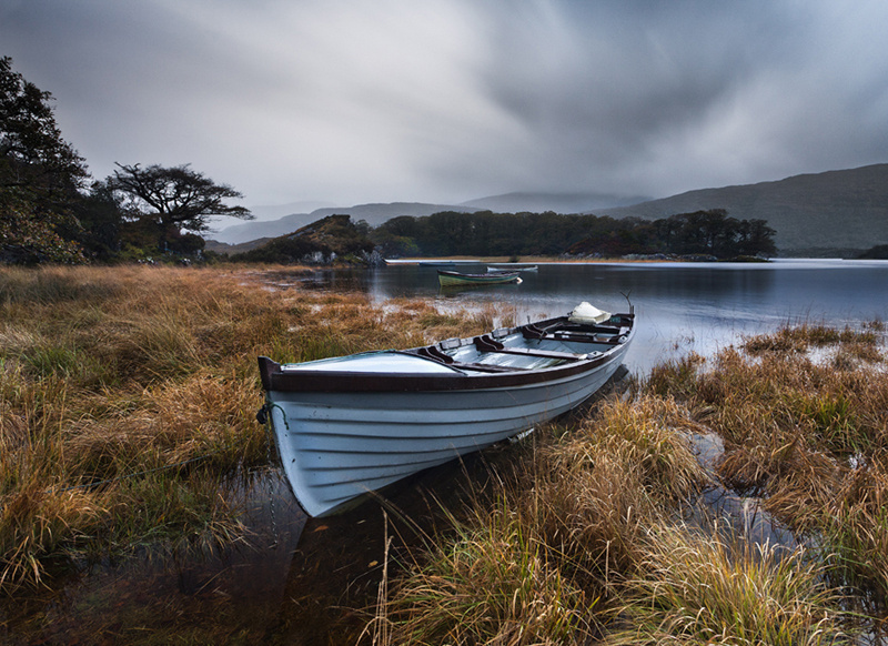 Boats on the Upper Lake - Co Kerry