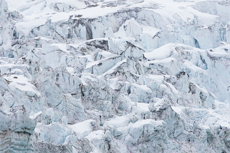 Glacier patterns - Svalbard