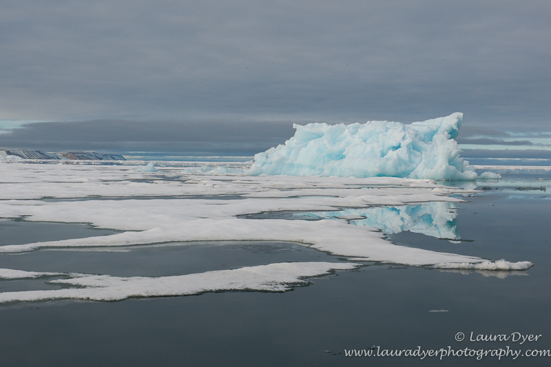 Blue iceberg - Svalbard