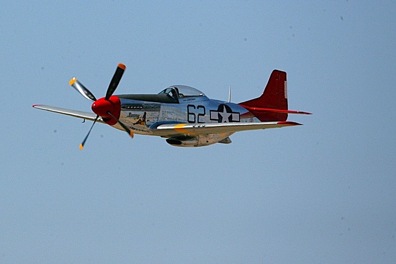 P-51D - manned flight