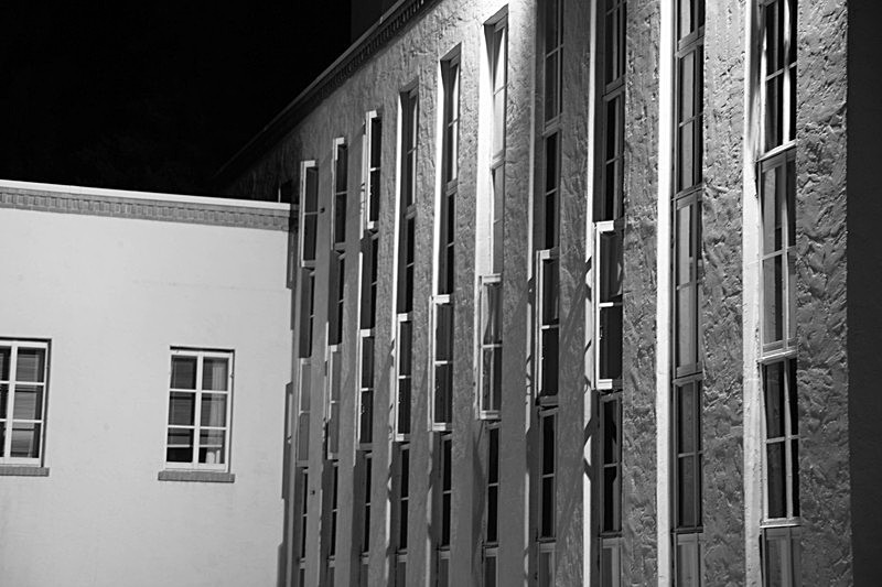 'College View' - Black & White