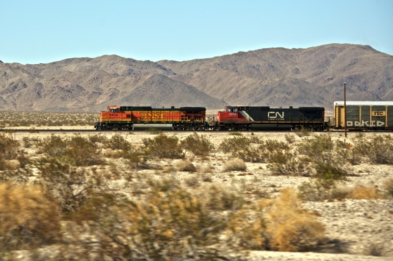 'Desert Train' - of man and machine
