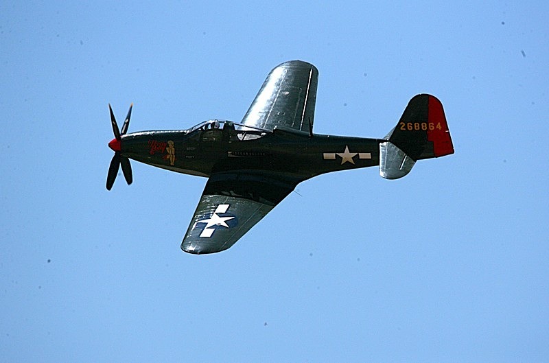 P-63 King Cobra - manned flight