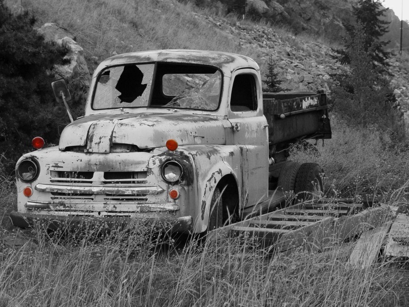 'Dumped Truck' - derelicts