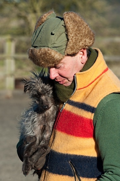 Damian's partner Douglas Hibbert
