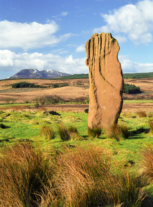 Machrie Moore standing stone (P32) - Central and Southern