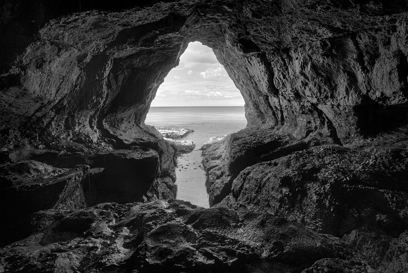 Ace of Spades Cave, White Rocks - Antrim Sea Caves