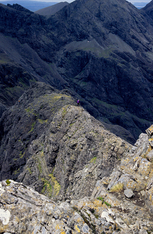 Sgurr Mhic Choinnich summit ridge  Isle of Skye - Highlands