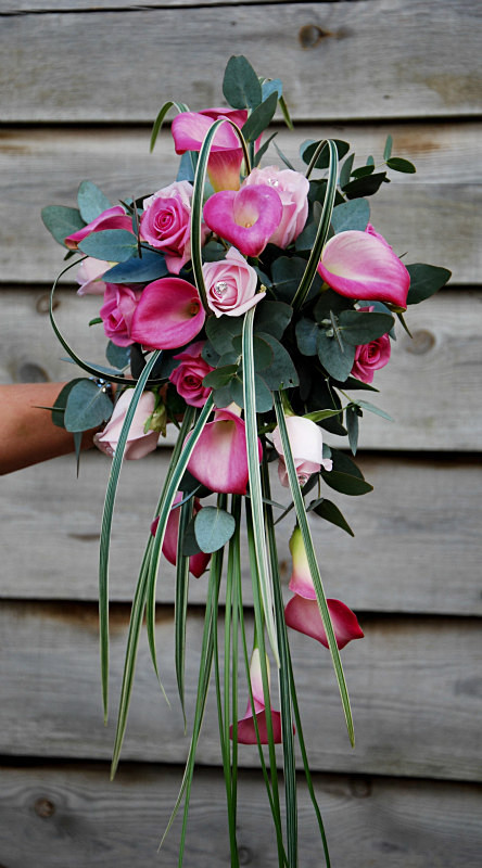  - Bridal Teardrop/shower Bouquets