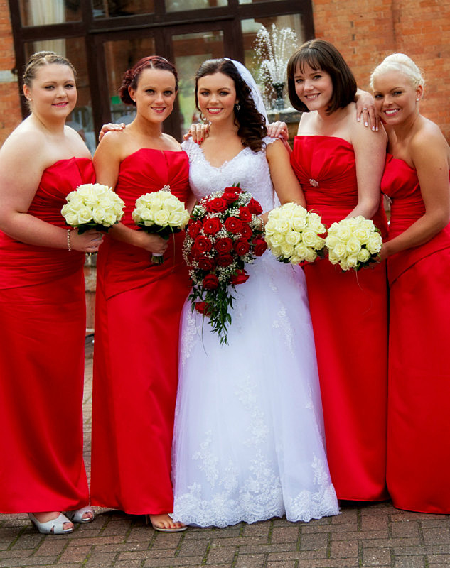  - Bridal Teardrop/shower Bouquets
