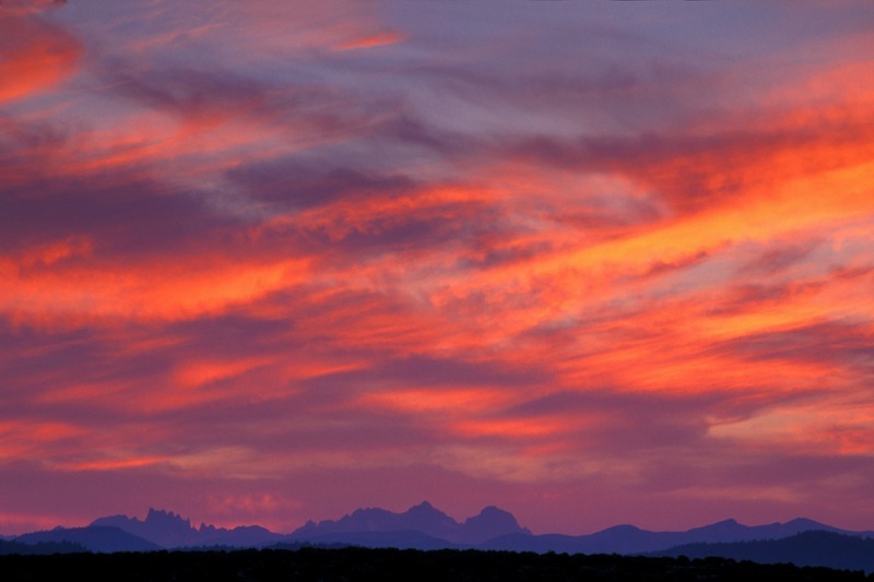 Storm over the Ritter Range - Mountains