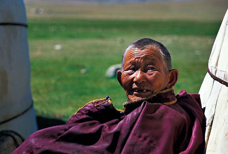 A village elder, Mongolia. - Our World