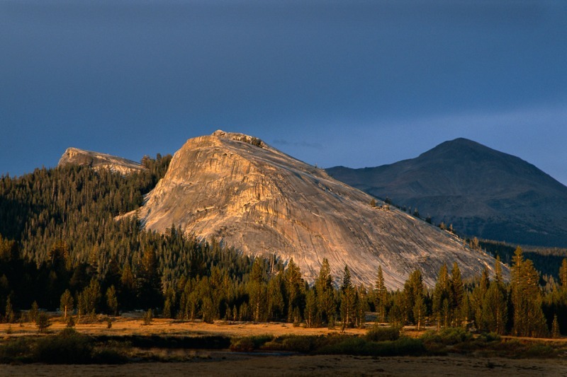 Sunset on Lembert Dome - Mountains